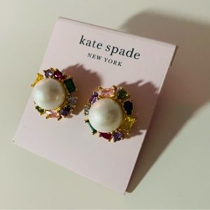 KATE SPADE GLOSSY EARRINGS